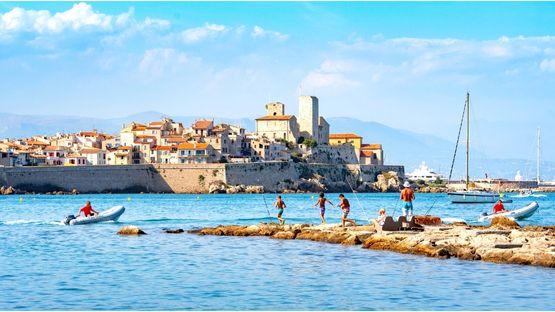 French camp in antibes france